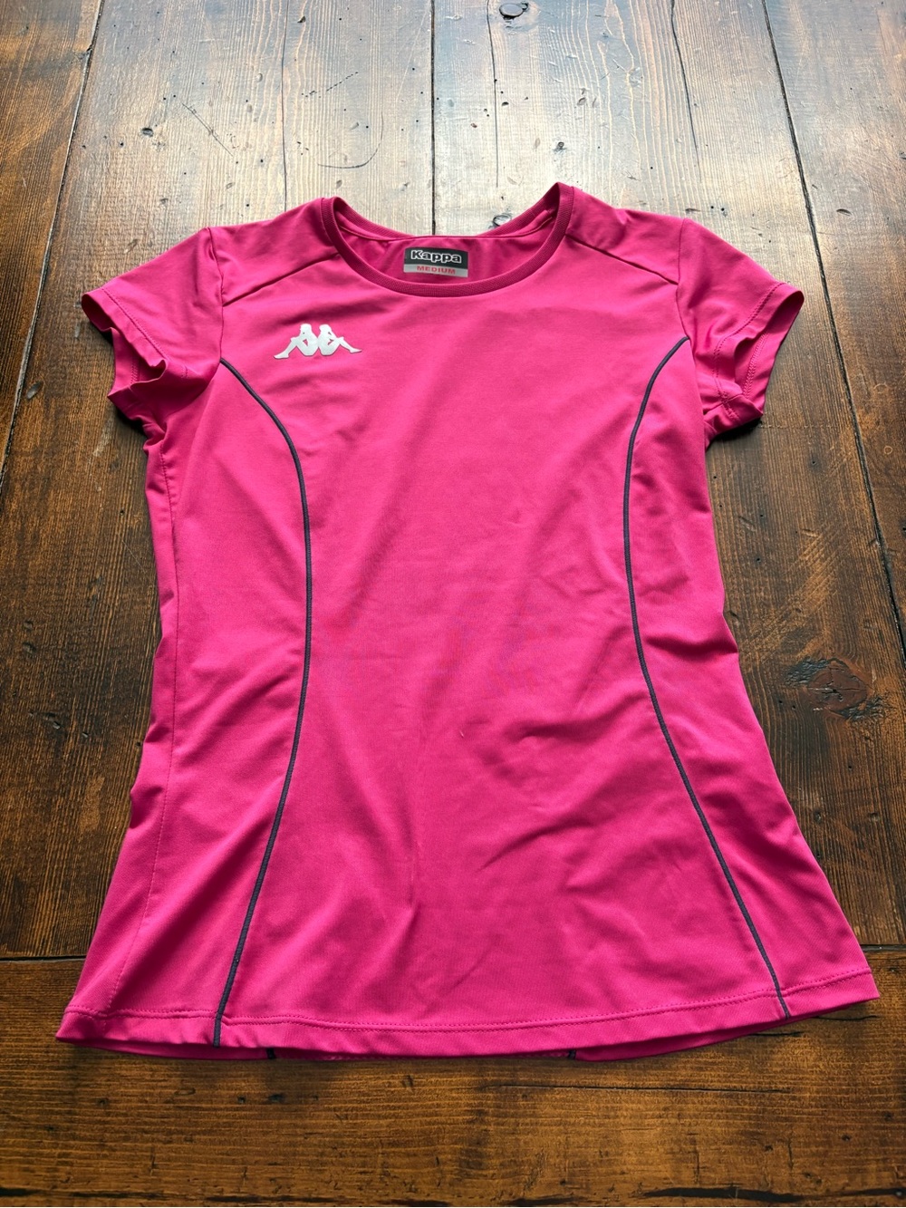 Kappa Hot Pink Crew Neck Sport Tee